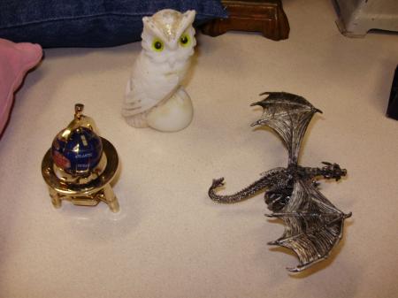 Dragon, chouette et astrolabe...